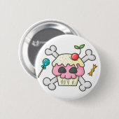 Cupcake Button (Voorkant /achterkant)