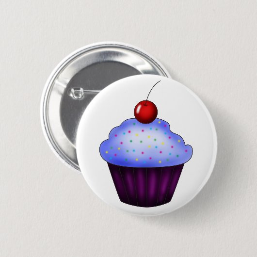 Cupcake - Button (Voorkant /achterkant)