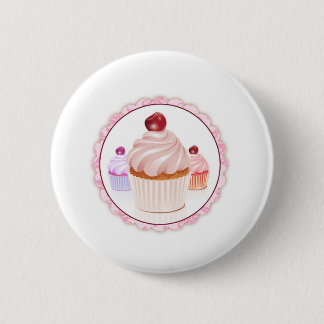 Cupcake-Button Ronde Button 5,7 Cm