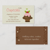 Cupcake Cafe Visitekaartje (Voorkant / Achterkant)
