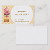 Cupcake Cake Pastries Visitekaartje (Voorkant / Achterkant)