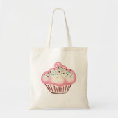 Cupcake-Canvas tas (Voorkant)
