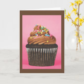 cupcake card.ai kaart (Gele Bloem)