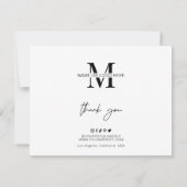 Cupcake Care Card Minimalist Bakery Carte de remer (Dos)