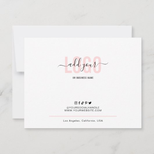 Cupcake Care Instructions Carte Rose esthétique (Dos)