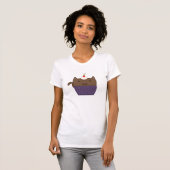 Cupcake Cat T-shirt (Voorkant volledig)