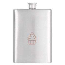 Cupcake Classic Flask Flacon