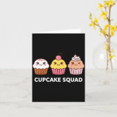 Cupcake Costume For Men Women Girl Baking Cupcake Kaart (Gele Bloem)