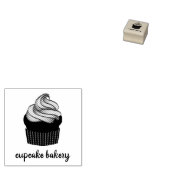 Cupcake Cream Bakkerij Rubberstempel (Gestempeld)