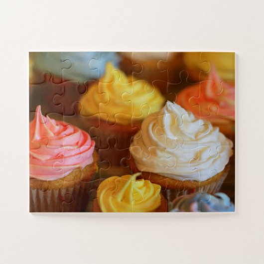 CUPCAKE CUPCAKES JIGSAW PUZZLE LEGPUZZEL (Horizontaal)