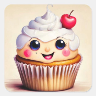 Cupcake dagen stickers