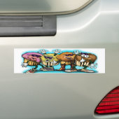 CupCake Dance Bumpersticker (Op auto)