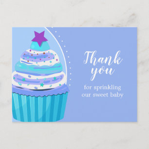 Cupcake Dank Je Baby Strooibaby Borrel Briefkaart
