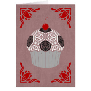 cupcake de géométrie sacrée