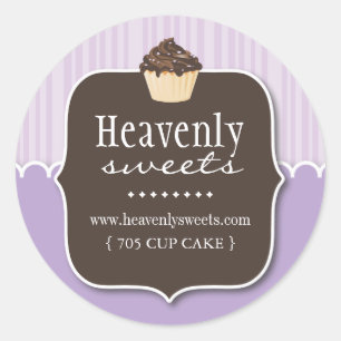 Cupcake décoratif Stickers Chef pâtissier