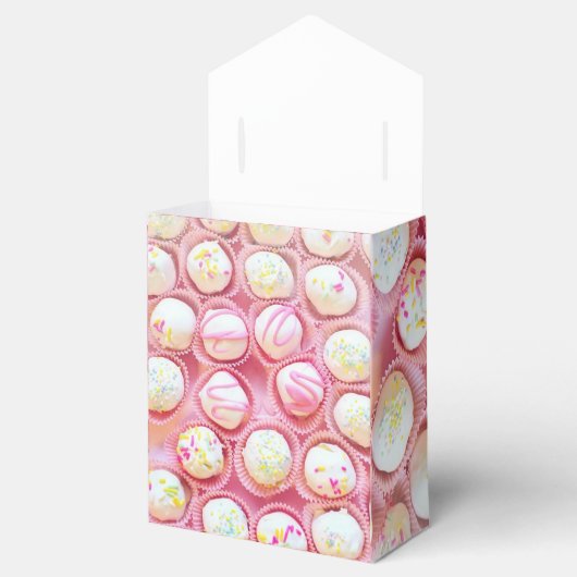 Cupcake Delight Favor Box Bedankdoosjes (Geopend)