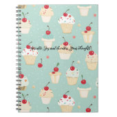 Cupcake Delights Spiral Bound Carnet (Devant)