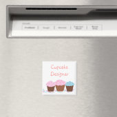 Cupcake Designer Magneet (Insitu (Vaatwasser))