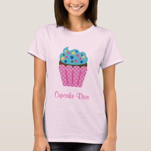 Cupcake Diva Shirt (Voorkant)