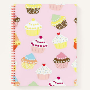 Cupcake Dream Spiral notebook Notitieboek