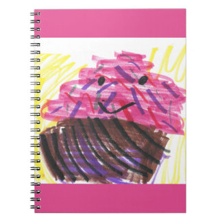 Cupcake Dromen Schattige Kinderkunst Notitieboek
