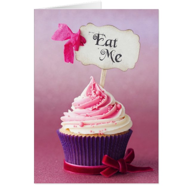 Cupcake - Eat me (Voorkant)