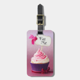 Cupcake - Eat me Bagagelabel