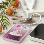 Cupcake - Eat me Sleutelhanger (Voorkant Rechts)