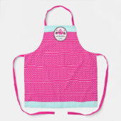 Cupcake en Poppen van Cokeskoeken Schort (Voorkant)