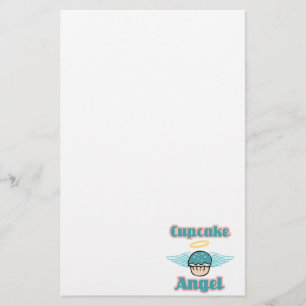 cupcake engel briefpapier