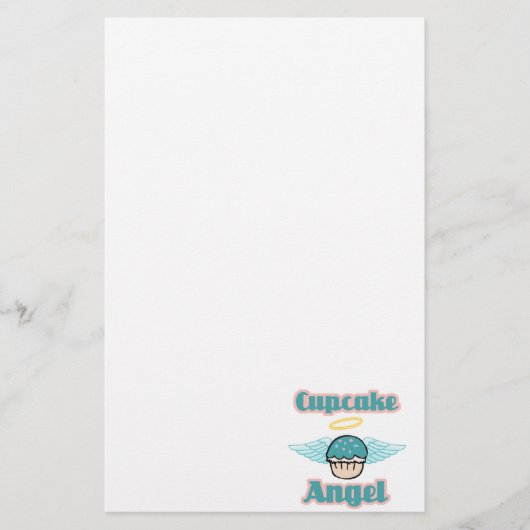 cupcake engel briefpapier (Voorkant)