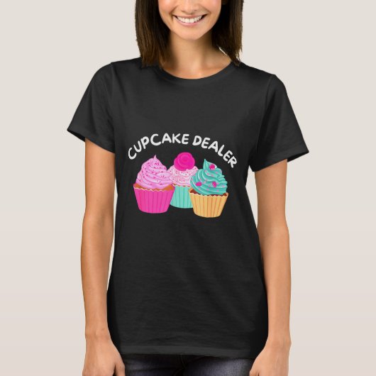 Cupcake Er - Funny Cupcake Baker Pastry Baking Gif T-shirt (Voorkant)