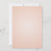 Cupcake et café à thème invitation (Dos)