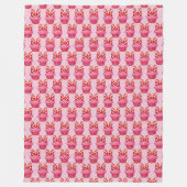 Cupcake Fleece Blanket Deken (Voorkant)