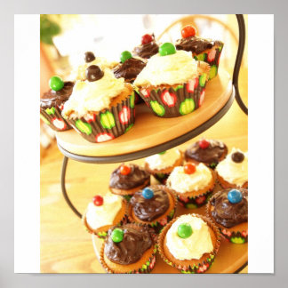 Cupcake-foto Poster