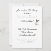 Cupcake French Victorian Invitation (Dos)
