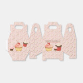 Cupcake Fun Bedankdoosjes (Uitgevouwen)