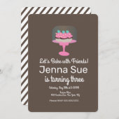 Cupcake gebakken 3e vangmuil kaart (Voorkant / Achterkant)