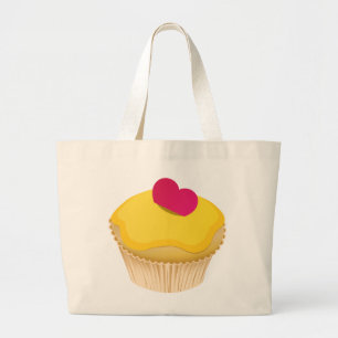 Cupcake Grote Tote Bag