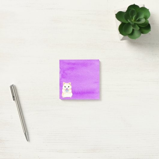 Cupcake Hamster Post-It Notes (Kantoor)