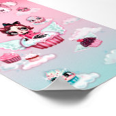 Cupcake Heaven Poster - Verticaal (Hoek)