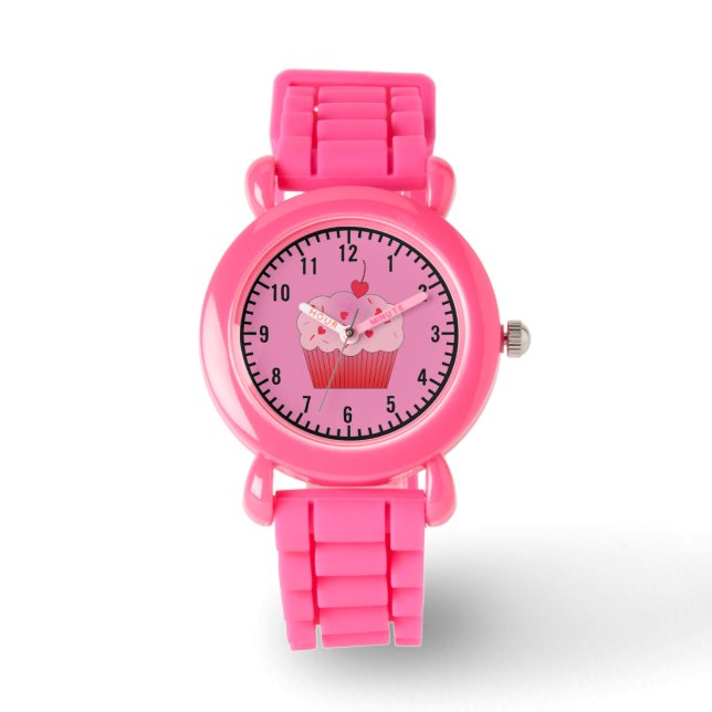 Cupcake Horloge (Voorkant)