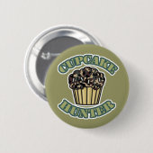 Cupcake Hunter Ronde Button 5,7 Cm (Voorkant /achterkant)