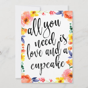 Cupcake Huwelijksdessert Betaalbaar Bloemenschild