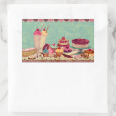 Cupcake & Ice Cream Traite Stickers (Sac)