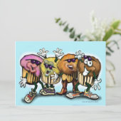 CupCake Kaart (Staand voorkant)