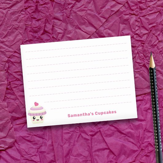 Cupcake Kawaii Post-it® Notes
