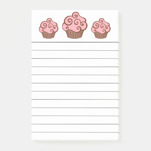 Cupcake Keuken boodschappenlijst Post Het Notities Post-it® Notes
