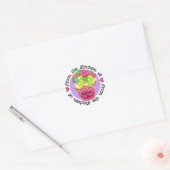 Cupcake Keuken Sticker (Envelop)