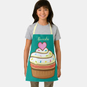 Cupcake Kids NOM tablier de cuisson rétro (Insitu)